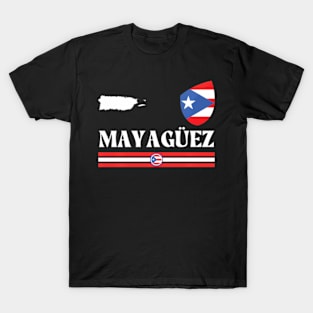 Mayaguez Puerto Rico Flag Mayaguez Puerto Rico Mayaguez T-Shirt